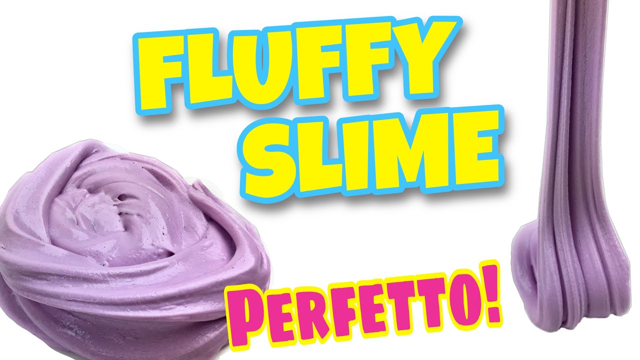 💜 Come Fare Un FLUFFY Slime Perfetto! Tutorial - YouTube