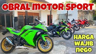 OBRAL MOTOR SPORT MULAI HARGA TERMURAH DI ZANG MOTOR JEMBER TEMPATNYA