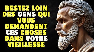 Restez loin des gens qui veulent ces 5 choses de vous dans la vieillesse | Stoïcisme