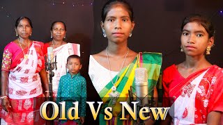 Old vs New || Saharay Sereng || Santali traditional video Song Studio Version By BURU JHARNA