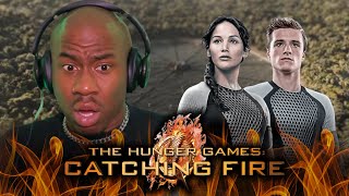 FIRST TIME WATCHING *THE HUNGER GAMES: CATCHING FIRE* (MOVIE REACTION)