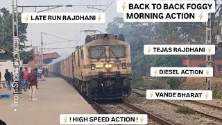 22 IN ONE COMPILATION [TEJAS + RAJDHANI + VANDE BHARAT + DIESEL TRAIN + SUPERFAST TRAIN]