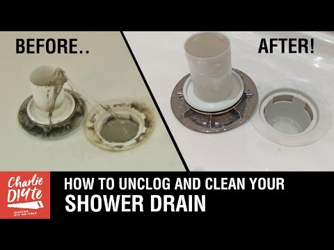 How to Unclog and Clean your Shower Drain How to Unclog and Clean your Shower Drain