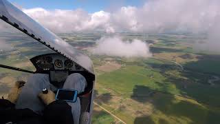 Riding Around Under Scattered Clouds