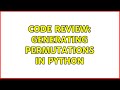 Code Review: Generating Permutations in Python (4 Solutions!!)