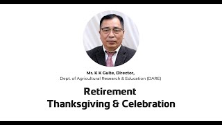 Khamkhanpau Guite | Retirement Thanksgiving \u0026 Celebration