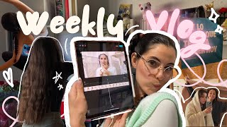 1 semana conmigo 🌸| recomendaciones de libros, cambio de habitación, haircare routine | weekvlog 💗