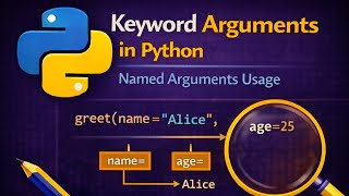 Keyword Arguments in Python | Named Arguments Usage