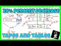 Solving percent problems with tape diagrams - Percent DECREASE