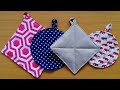 Simple pot holder with pattern making | DIY | Paano gumawa ng pot holder with pattern making