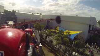 GOPRO: Superman Escape roller coaster (Movie World)