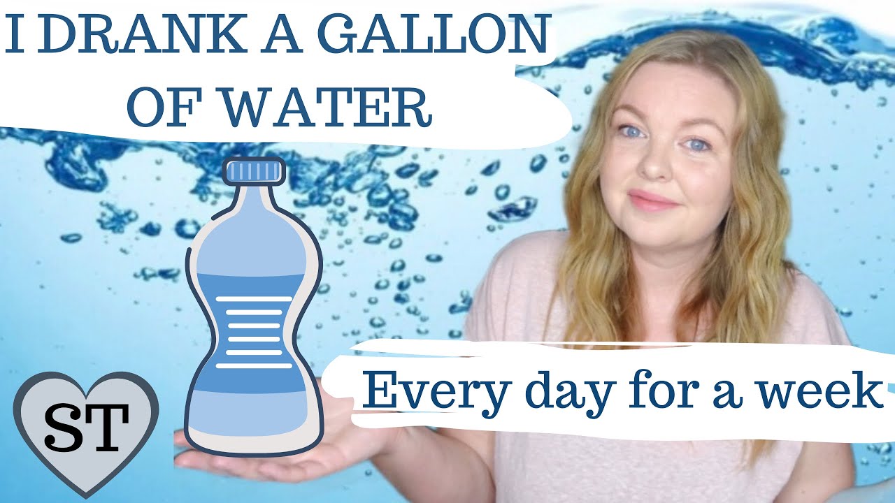 Drinking A Gallon Of Water A Day // Water Gallon Challenge - YouTube