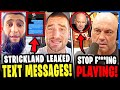 Sean Strickland “N4STY” TEXT MESSAGE gets LEAKED after UFC 308! Joe Rogan NOT HAPPY with Dana White