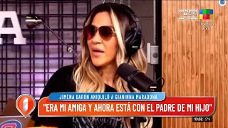 Jimena Barón aniquiló a Gianinna Maradona: no perdona su traición