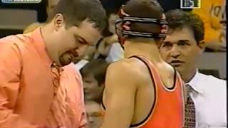 #1 Zack Esposito vs #2 Ty Eustice Iowa Wrestling vs Oklahoma State NCAA Wrestling dual 2006 - 149