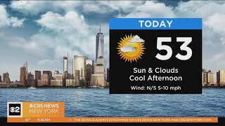 First Alert Weather: CBS2's 4/8 Saturday morning update