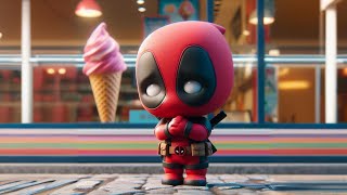 Help Baby Deadpool, He wants a Kinder Joy chocolate 💪😭