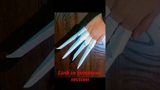 Easy origami Wolverine claw #shorts