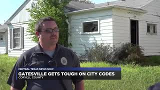 City of Gatesville cracks down on citizens violating city codes