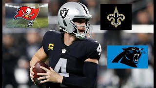 Raiders Derek Carr ready to move to the NFC South? #nflrumors #nfl #nflnews