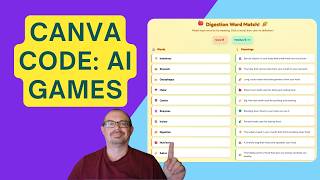 Interactive Games in Minutes Using Canva AI