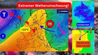 Vorerst Winter, Ade! Wetterumstellung sorgt für Vorfrühling! Freitag bis 18°C?