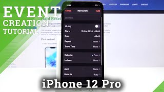 How to Create Event on iPhone 12 Pro Calendar – Add Reminder