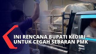 Bupati Kediri Berdiskusi dengan Pedagang Terkait Rencana Penutupan Pasar Hewan untuk Cegah PMK