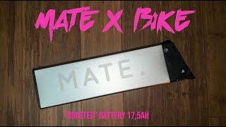 Mate X Bike - Battery Removal and Insert - how to