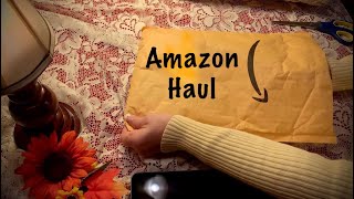 ASMR Amazon Haul (No talking) See what came in the mail!