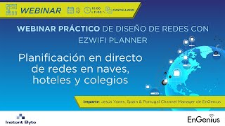 EnGenius | Webinar Práctico de diseño de redes con ezWiFi Planner de EnGenius