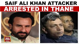 Saif Ali Khan Attacker Arrested In Thane, Mumbai Cops To Question Him