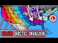 Arctic Invasion & MAJOR East Coast Snowstorms on the way! MONSTER Storm to Disrupt Pattern