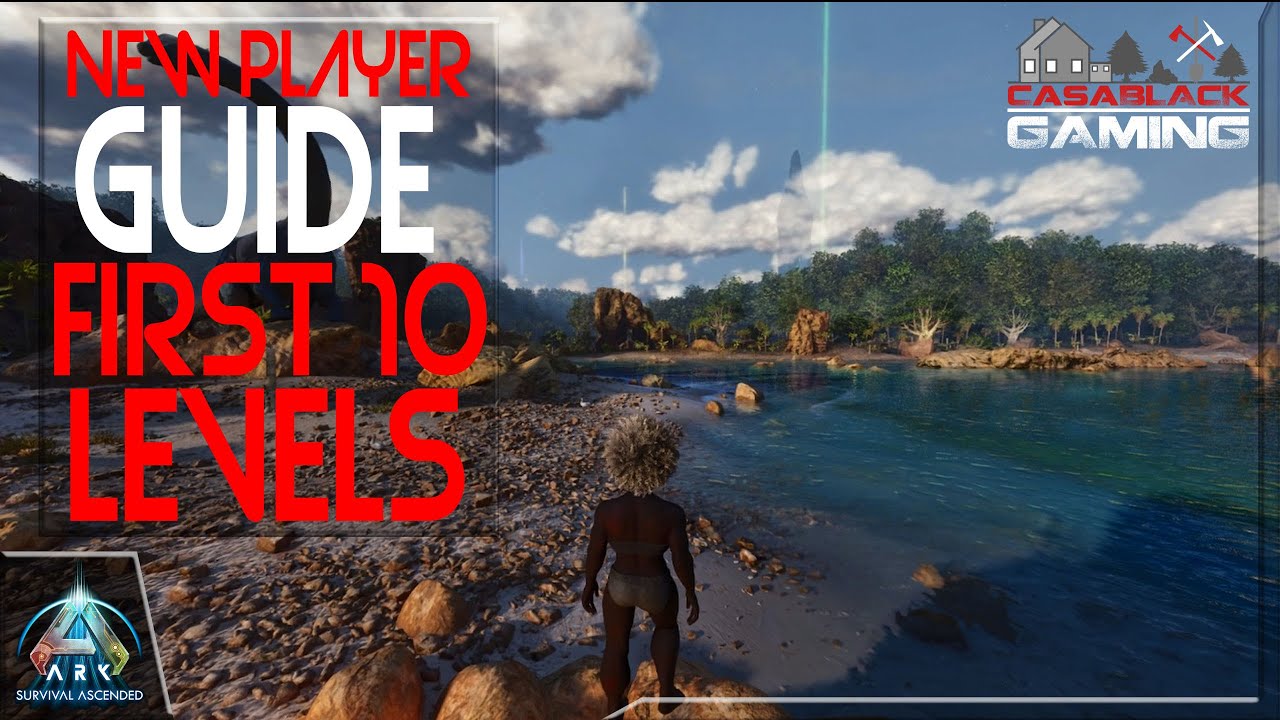 Ark Survival Ascended Beginner’s Tips First 10 Levels | Survival Game ...