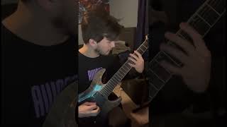 Rings of Saturn - Seized and Devoured Intro (LIVE TAKE) #ringsofsaturn #aliencore #guitar