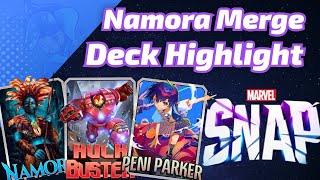 Namora Merge Peni Parker Combo | Marvel SNAP Deck Highlight