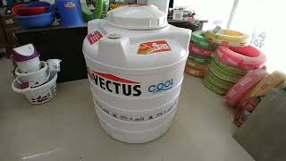 VECTUS COOL/WATER TANK/WITH HEAT RESISTANT TECHNOLOGY/4LAYER/WITH FOAM