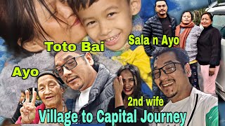 We meet Father and Mother in village🤟 Journey village to Capital of Arunachal Pradesh 🏞️🌄