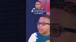 Young sportscaster from Maryland to head to Paris for his 1st Olympics | NBC4 Washington