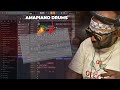 How To Make Amapiano Drums Like a Pro | Fl Studio Beginner Tutorial