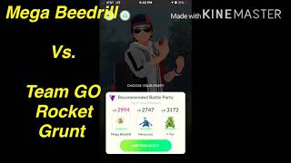 Back to Back Upload | Mega Beedrill vs. Team GO Rocket Grunt