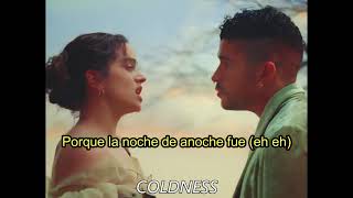 BAD BUNNY x ROSALÍA - LA NOCHE DE ANOCHE (Lyrics) Video Oficial