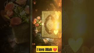 I love Allah ❤️ #allah