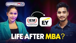 The HIDDEN Truth of Life After MBA 😮 Reality of IEM Kolkata Jobs \u0026 Packages! | EY