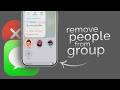 How to Remove People from Group Chat iPhone (tutorial)
