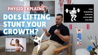 Does lifting weights stunt your growth? (What they aren't telling you) ll Physio Explains ll