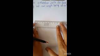 rhombus to construct a rhombus the base and one angle being given intermediate exam Q.no 7