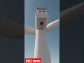 A 3D visualization of wind turbines in the heart of the ocean for green energy production #subscribe