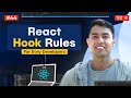 #44: React Hook Rules! Every Dev Must Know to Master React JS