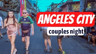 Couples WALKING in the STREET | Angeles City Street Walking ASMR [UHD] 🇵🇭 Real Life Philippines